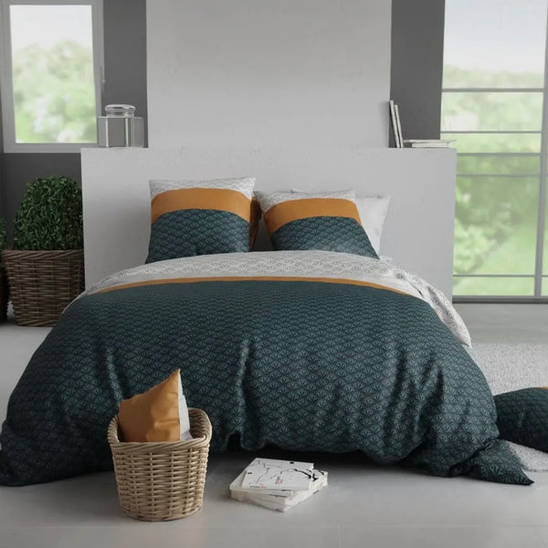 Housse de couette Orphé  ( finition bouton  )