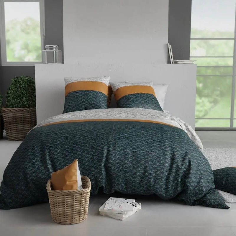 Housse de couette Orphé  ( finition bouton  )