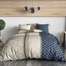 Housse de couette Noribai  ( finition bouton  )