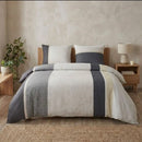 Housse de couette Aya  ( finition bouton  ) Queen