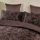 Housse de couette Sépia Shadow (revers rayure)