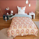 Housse de couette arc en ciel