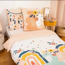 Housse de couette licorne simple