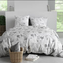 Housse de couette Lya ( finition bouton  )