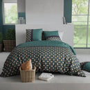 Housse de couette Éternité  ( finition bouton  )