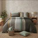 Housse de couette Sarah  ( finition bouton  ) fait plus grand
