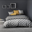 Housse de couette Salugold  ( finition bouton  )