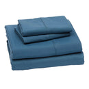 Drap microfibre bleu sarcelle