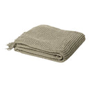 Jeté gaufré sauge Coco de Brunelli