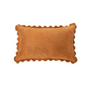 Coussin terracotta en suédine Ivory de Brunelli ( livraison printemps 2026)