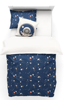 Housse de couette Espace  bleu ( fait au Québec)