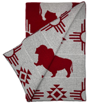 Jeté White Buffalo   fait au Canada style Western