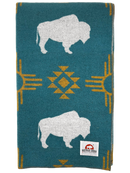 Jeté jaune   Buffalo   fait au Canada style Western