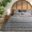 Housse de couette relax gris