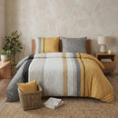 Housse de couette Manon  ( finition bouton  )