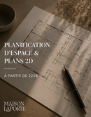 Aménagement & plans 2D