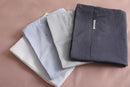 Drap sur mesure (Fait au Québec ) Drap 40 % en rayonne de bambou /60 % polyester (180 fils ) gris-noir et couvre matelas Excel 43 x 84 x