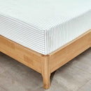 Drap vale en bleu avec petite ligne