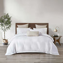 Ensemble de housse de couette blanc ( lin et tencel)