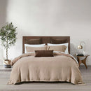 Ensemble de housse de couette praliné ( lin et tencel)