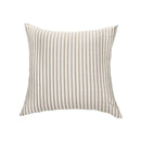 Coussin Euro a rayure taupe Panorama de Brunelli( automne 2026)