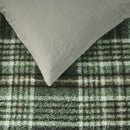 Housse de couette à carreaux vert Elliot  de  Brunelli (livraison Automne 2026)
