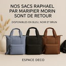 Visitez la section Sacs Raphaël par Maripier Morin (lien dans description)