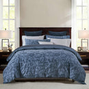 Housse de couette Matrice bleu