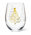 Verre  à vin  -sapin