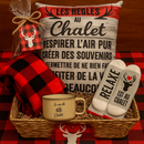 Panier cadeau pour chalet