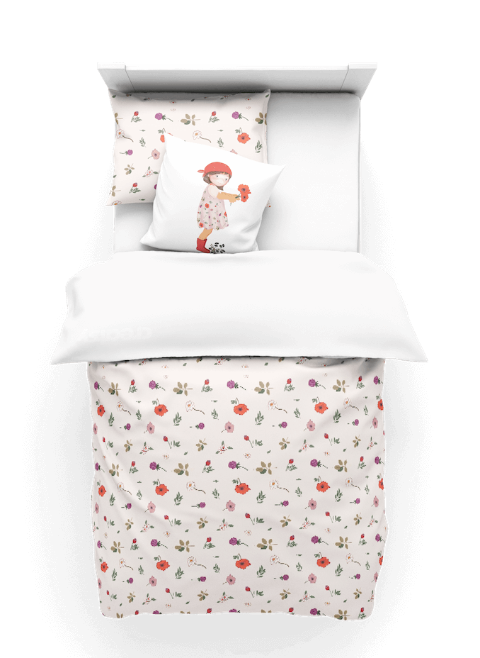 Housse de couette Coquelicot ( fait au Québec) – Espace Déco+ Idées Cadeaux