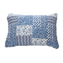 Courtepointe patchwork bleu Donalda de Brunelli ( livraison printemps 2026)
