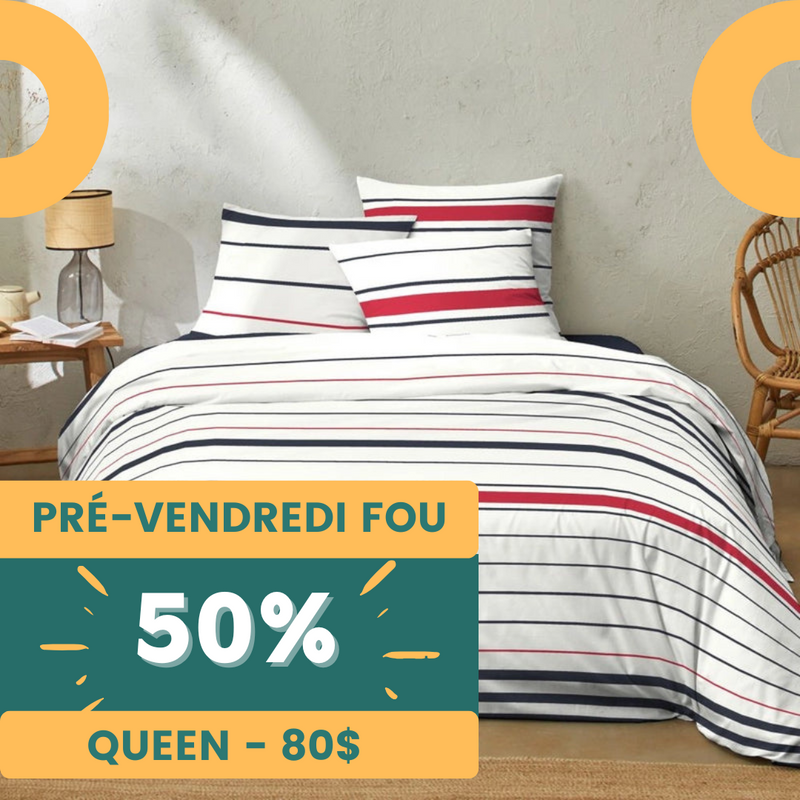 Housse de couette  mariono ( finition bouteille voir description ) queen