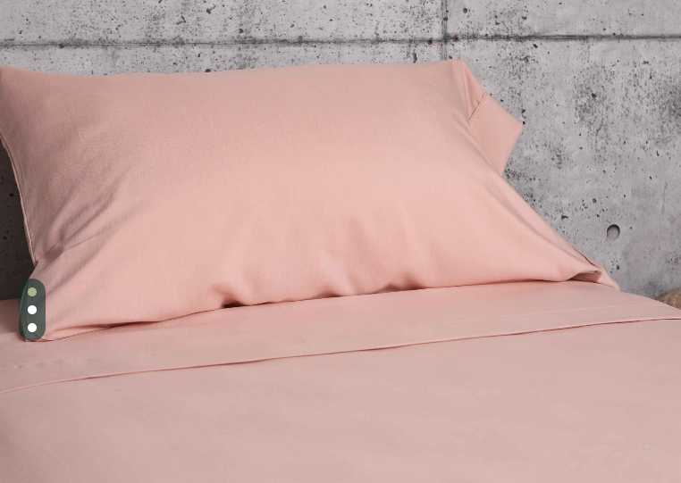 (Fait au Québec ) Drap 40 % en rayonne de bambou /60 %  polyester  (180 fils )