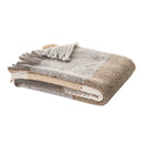 Jeté a carreaux gris et taupe Lovely de Brunelli ( livraison Automne 2026)