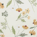 Nappe Crème fleurie Margaret ( livraison Avril 2026 ) Grandeur : ronde et carré dispo