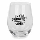 Verre à vin sans pied -
