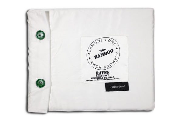 Drap 100 % Bambou BLANC