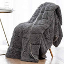 Couverture lourde Sherpa 15 lbs (3 couleurs dispo)