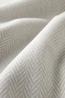 Jeté Skyline gris pâle