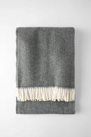 Jeté Skyline gris foncé