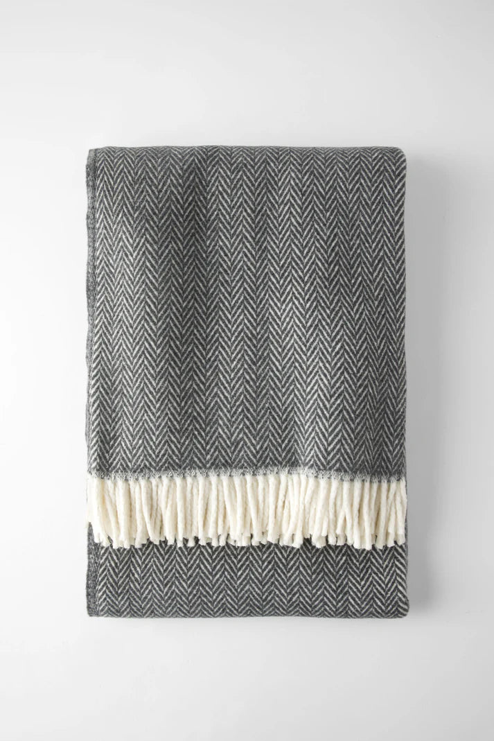 Jeté Skyline gris foncé