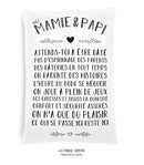 Coussin chez Mamie et Papi