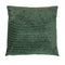 Coussin en velours cotelé corduroy vert (Automne 2024 )