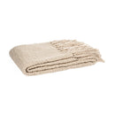 Jeté en tricot Frangelico naturel de Brunelli ( livraison Automne 2026)