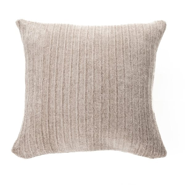 Coussin Euro Hippy taupe