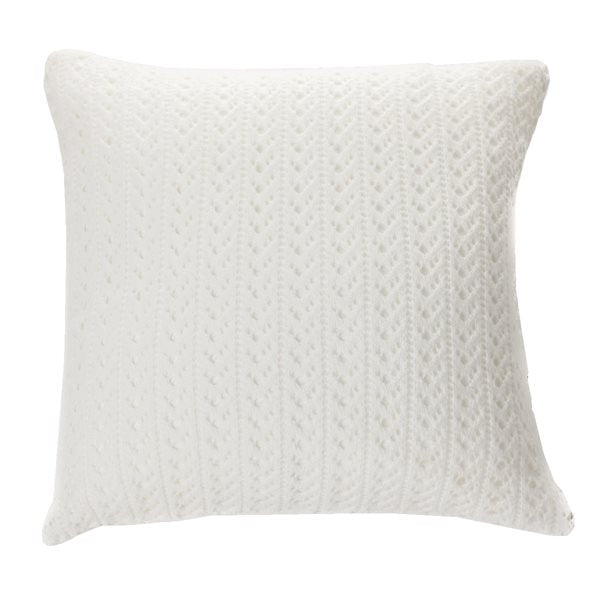 Coussin  Euro Naja blanc