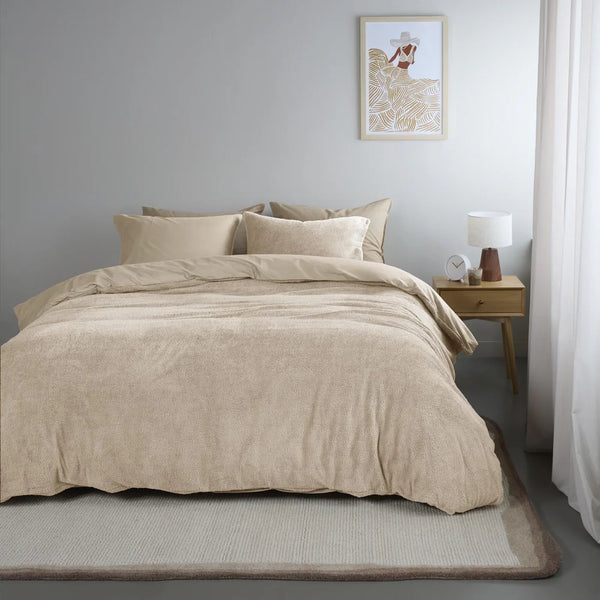 Housse de couette en peluche Tan Nounours Brunelli