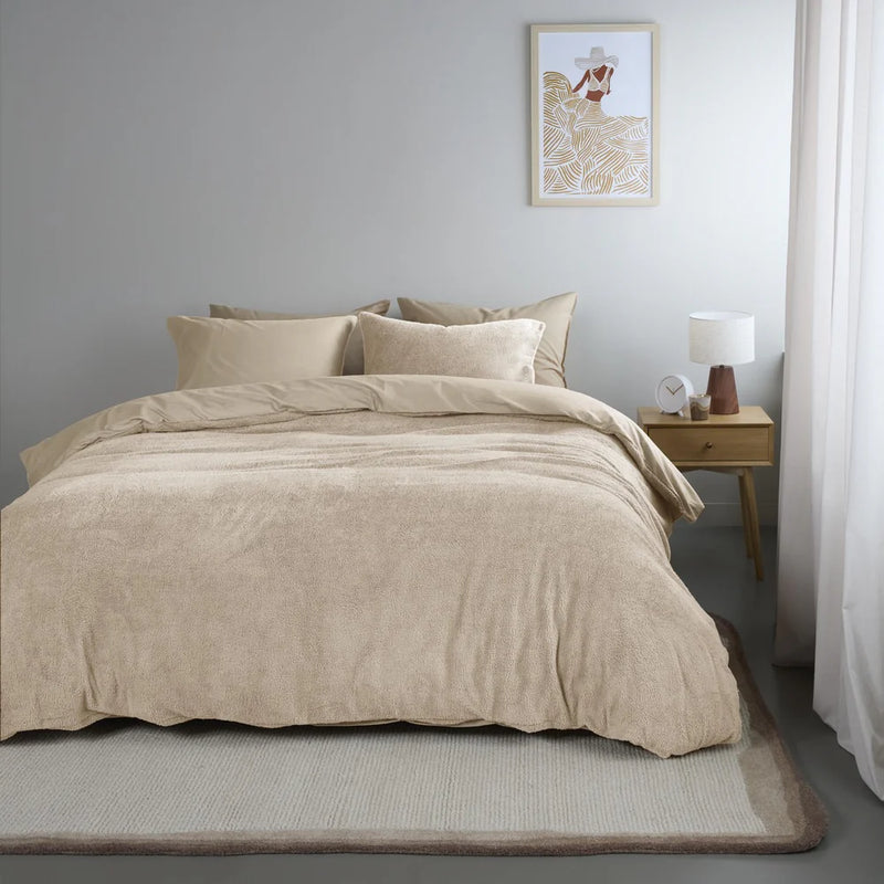 Housse de couette en peluche Tan Nounours Brunelli