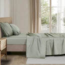 Drap en coton biologique 500 fils vert